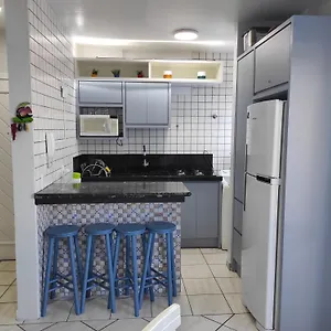  Apartamento Apto 50m Praia- 4 Pessoas, Wifi, Sacada, Churrasqueira, Garagem Para Veiculos Pequenos - Residencial Roveda